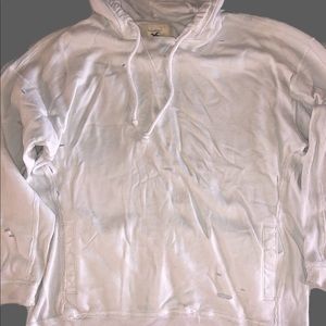 HOLLISTER DISTRESSED SWEATSHIRT